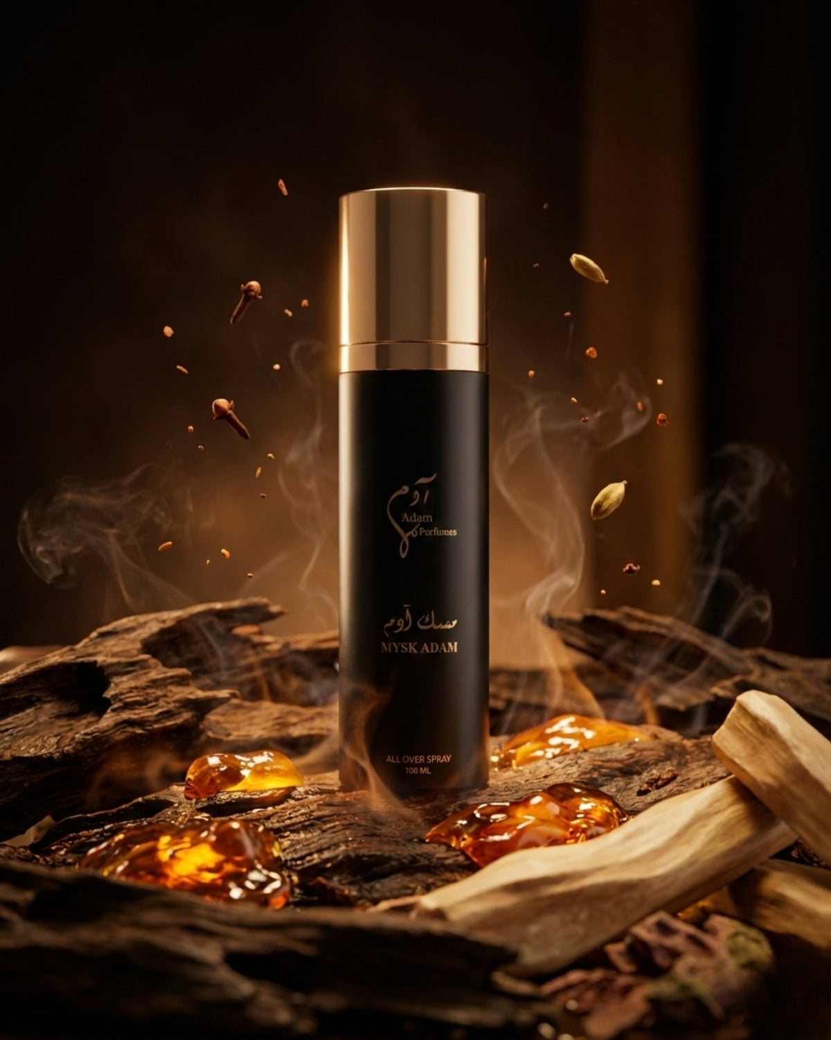 عطر الجسم و شعر مسك ادم